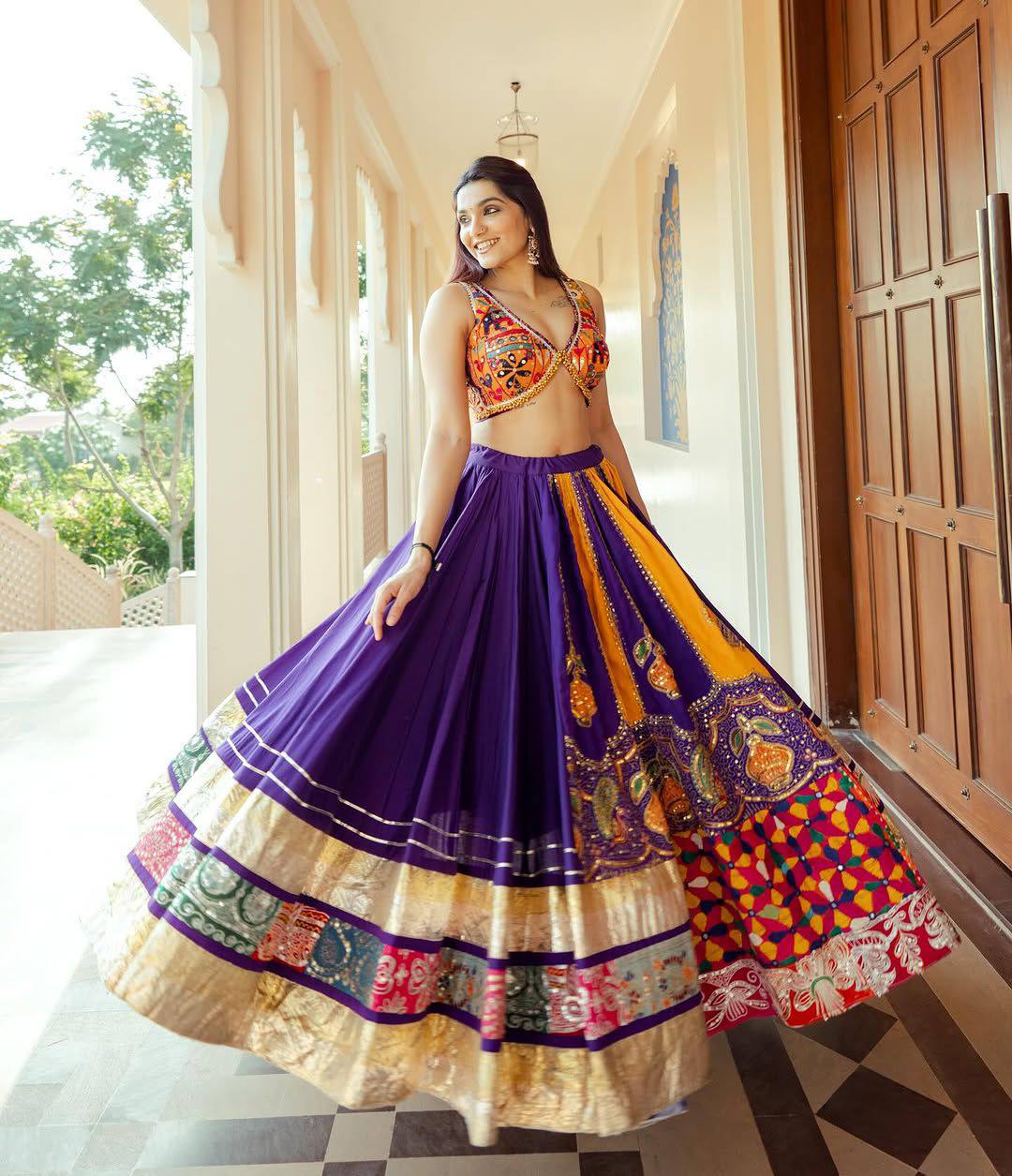 NEW TRENDING NAVRATRI SPECIAL CHANIYA CHOLI ❤️💐